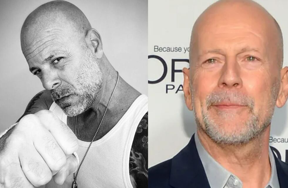 Pablo Perillo el doble de Bruce Willis argento que llegó a Hollywood y