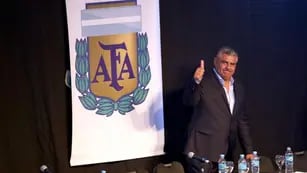 El nuevo presidente. “Chiqui” Tapia, de 49 años, cumplió su sueño de ser la máxima autoridad del fútbol argentino. Le esperan varios desafíos. (DyN)