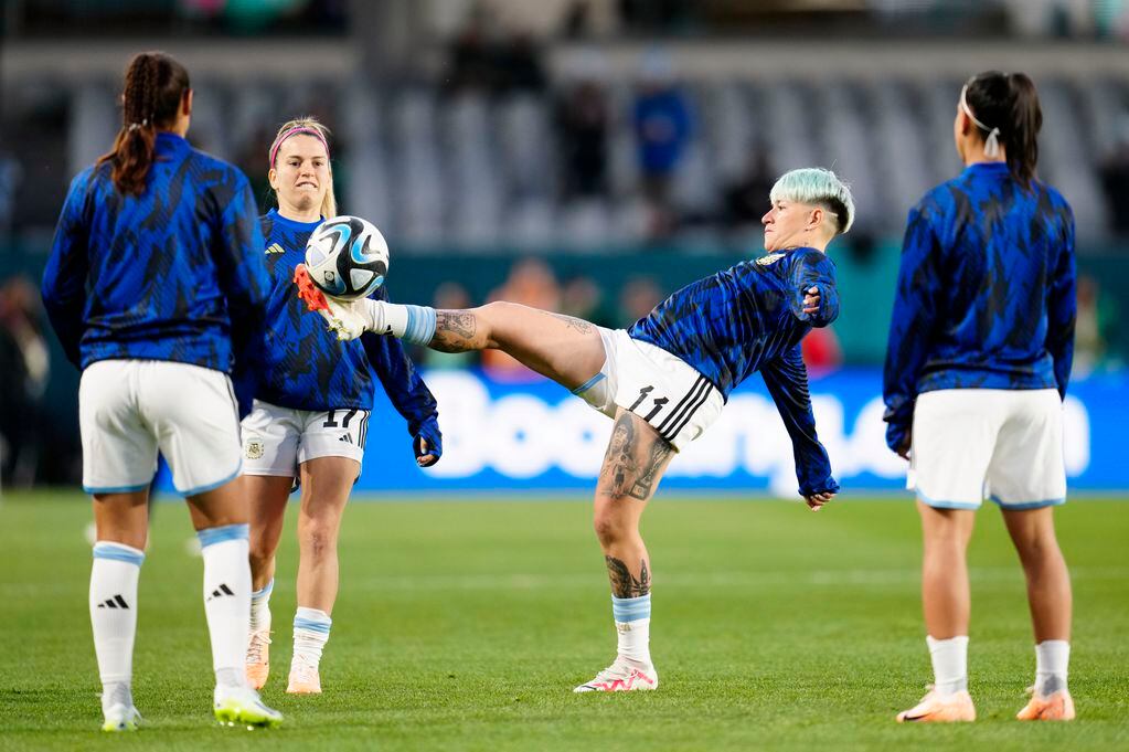 Argentina buscará ganar por primera vez un partido mundialista en la rama femenina. (AP Foto/Abbie Parr)