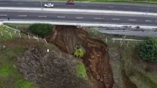 Socavón en Concón: ya es el cuarto deslizamiento de tierra en la Quinta Región desde 2023