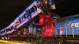 Choque de trenes en Chile: al menos dos muertos y nueve heridos (AP).