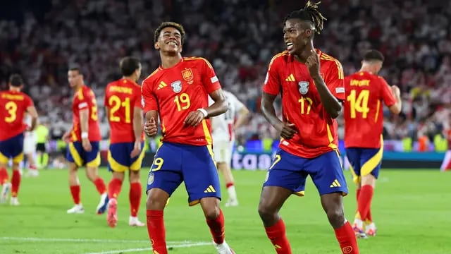 España aplastó a Georgia en la Eurocopa 2024