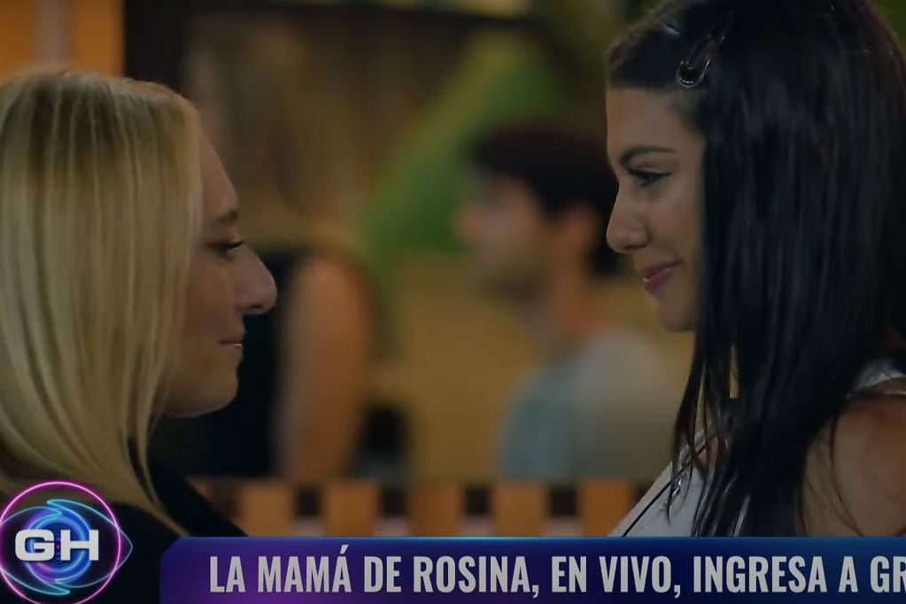 En el "congelados" Argentina, Rosina recibió la visita de su mamá