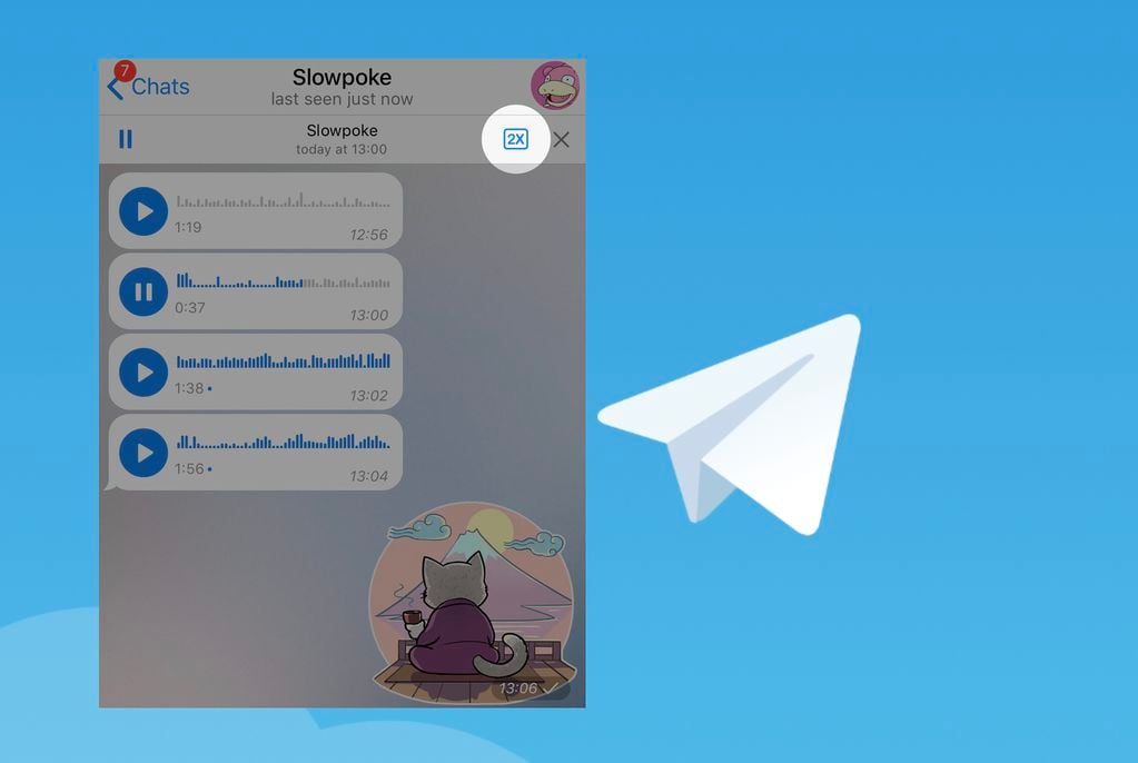 Regular la velocidad de audios en Telegram es una opción que existe desde hace algunos años.