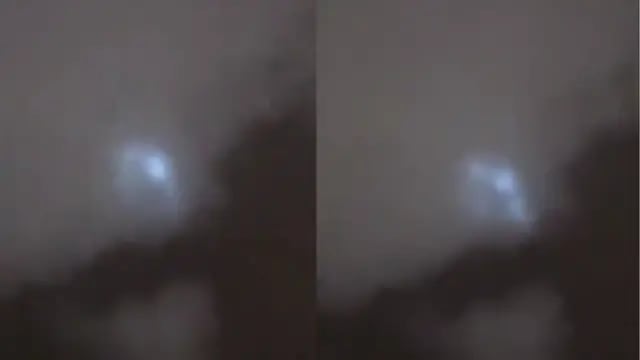 “Protección alienígena”: captan un OVNI antes de la tormenta tropical Alberto y el video alimentó una leyenda urbana
