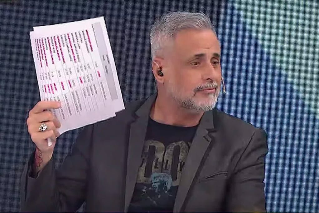 Jorge Rial en "Argenzuela", su programa.