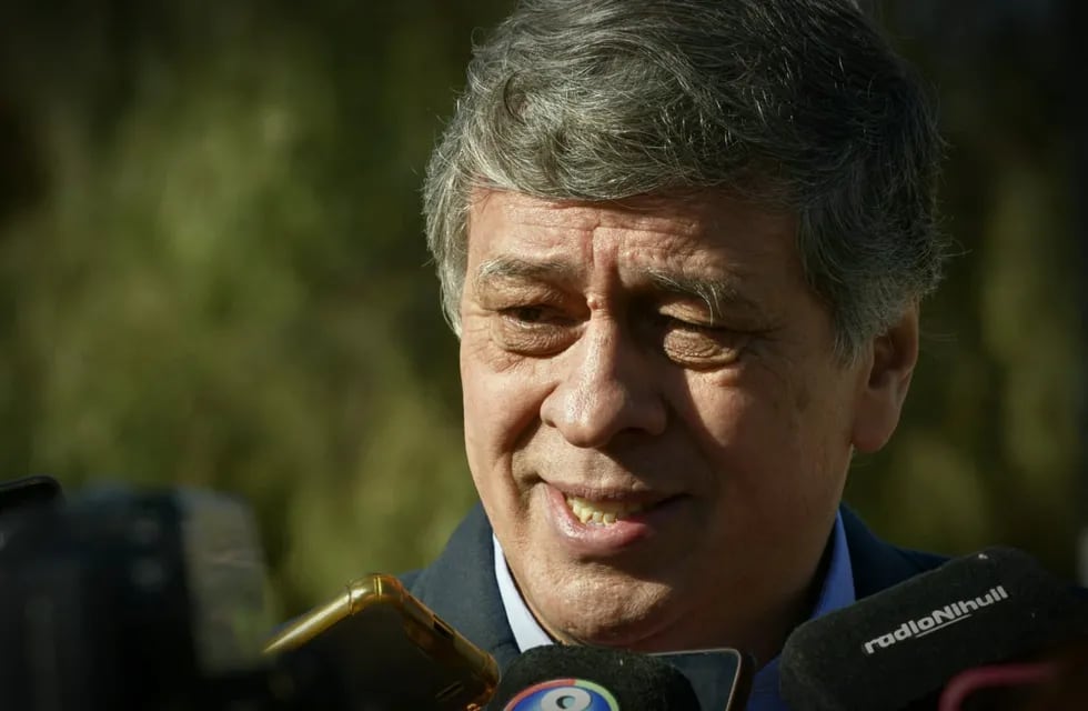 El intendente de Las Heras, Daniel Orozco. Foto: Los Andes.