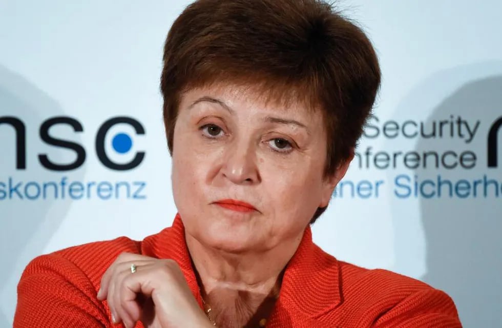 Kristalina Georgieva, directora del FMI. (AP)