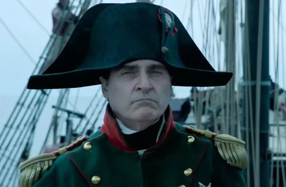Así se ve Joaquin Phoenix para “Napoleón” las imágenes del tráiler
