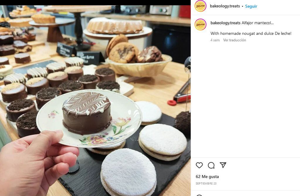 Una pareja de argentinos vende en el país europeo pastelería típica de nuestro país y es todo un éxito - Instagram