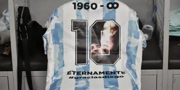 Homenaje a Diego Maradona