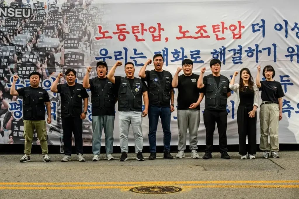 Primera huelga en Samsung