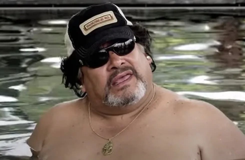 El actor salteño se puso en la piel de Diego Maradona en la película "La Juventud"