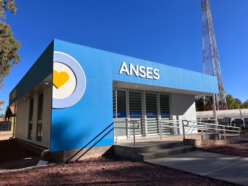 La nueva sede de Anses en Calingasta.