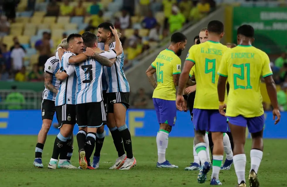 La Selección Argentina le quitó el invicto a Brasil en las Eliminatorias.