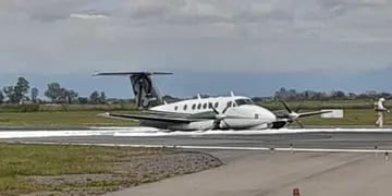 Avión llegó de emergencia a Salta sin el tren de aterrizaje