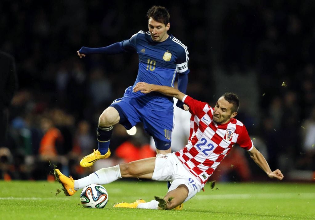 Messi enfrentó 3 veces a Croacia