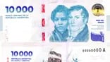 El nuevo billete de $10.000 con Manuel Belgrano y María Remedios del Valle