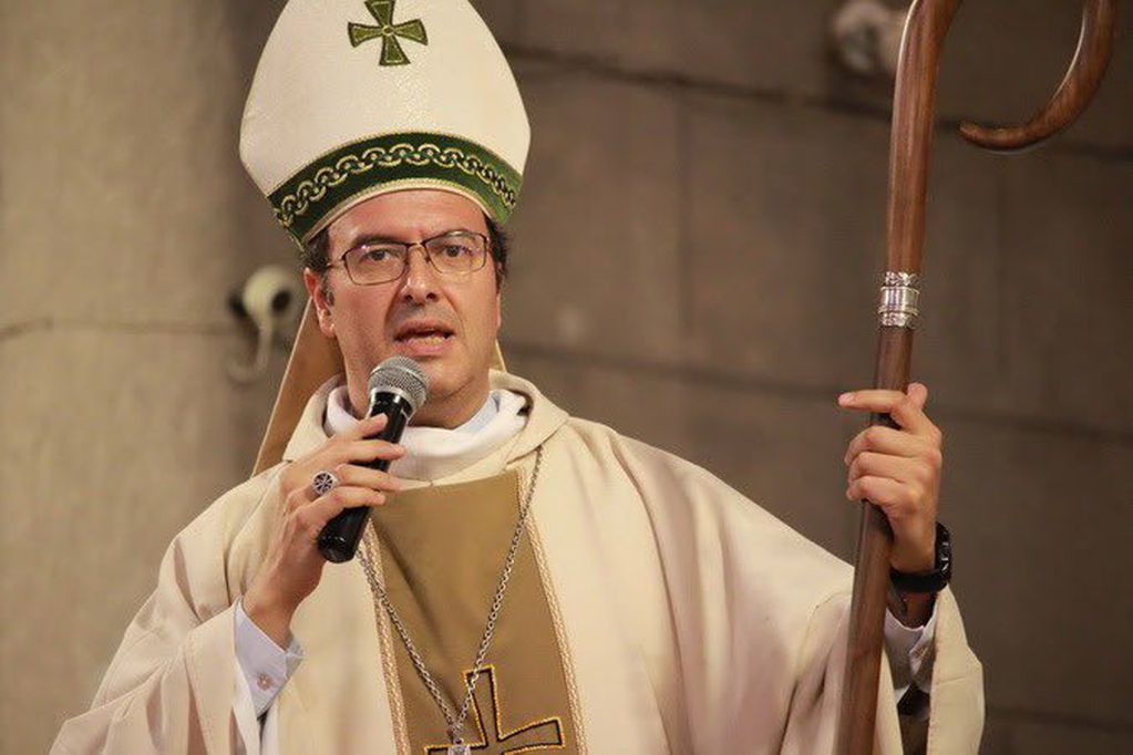 Monseñor Gabriel Mestre. Foto: X / @marcelopasetti