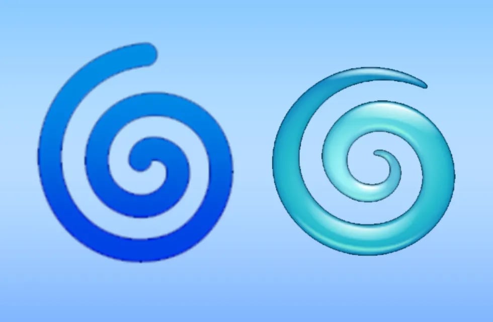 Esto significa el emoji de espiral de WhatsApp.