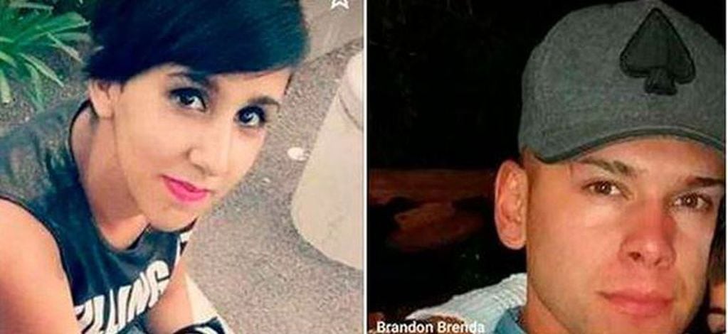 Brenda Fernández y Brandon González, asesinos de la niña / gentileza