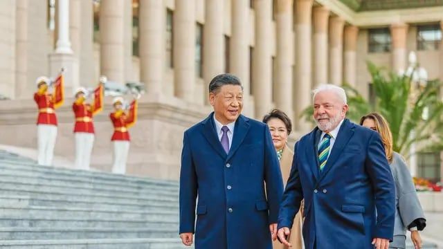 Xi Jinping y Lula Da Silva