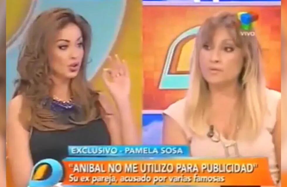 Tauro y Pamela Sosa se enfrentaron en vivo hace 9 años en una entrevista en Intrusos por la salud de Silvina Luna.