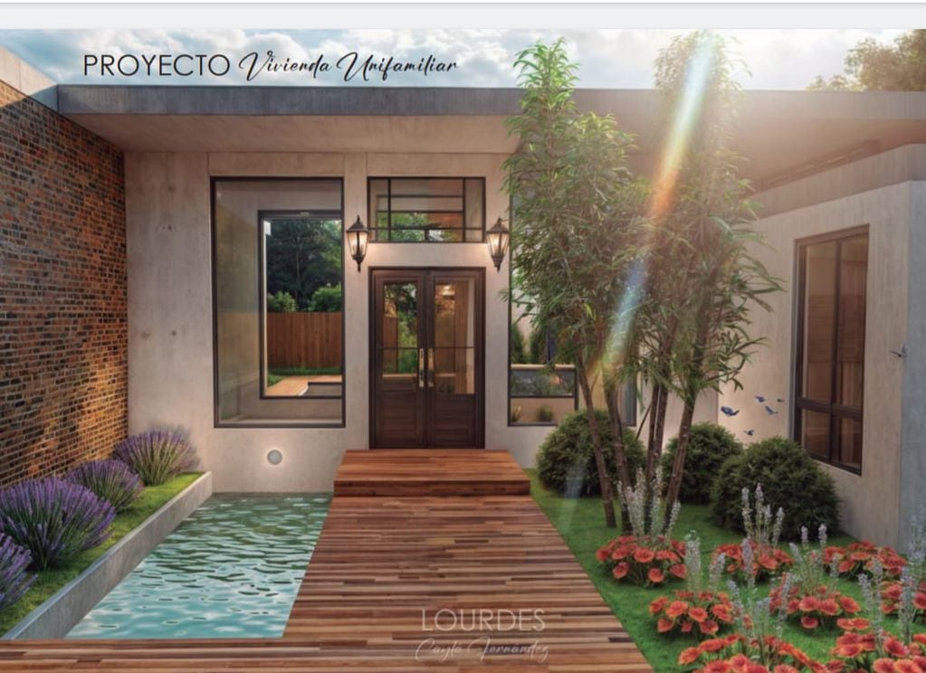 La vivienda mendocina diseñada por la arquitecta Lourdes Caylá, merecedora de un premio
