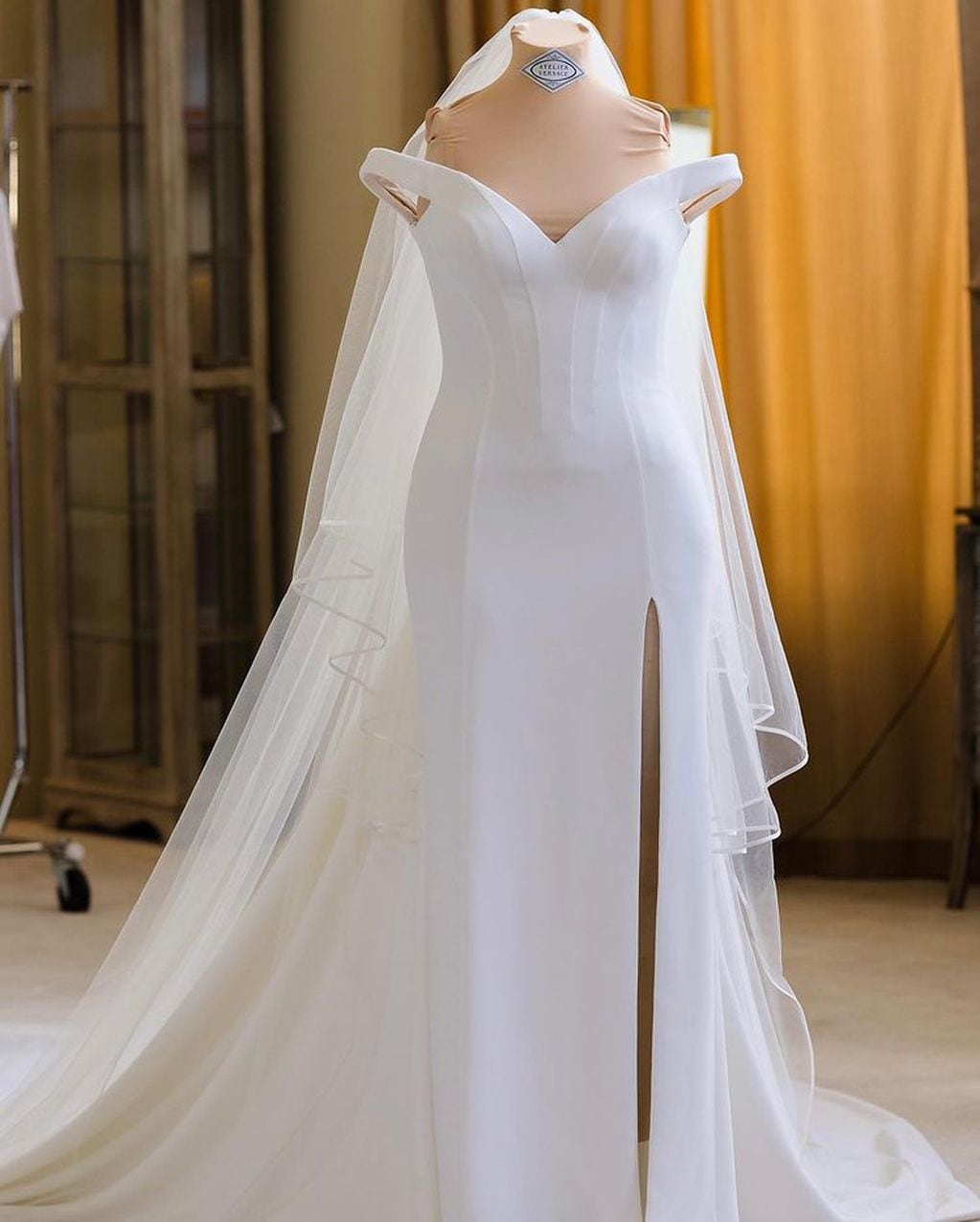 El vestido de novia de Britney Spears. 