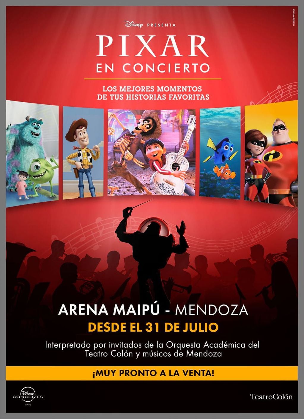 "Pixar en Concierto". / WEB