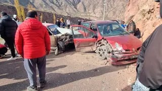 Grave accidente en Cacheuta: heridos y corte total del tránsito
