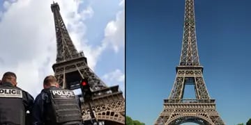 La Torre Eiffel fue evacuada hoy ante "una amenaza de bomba"