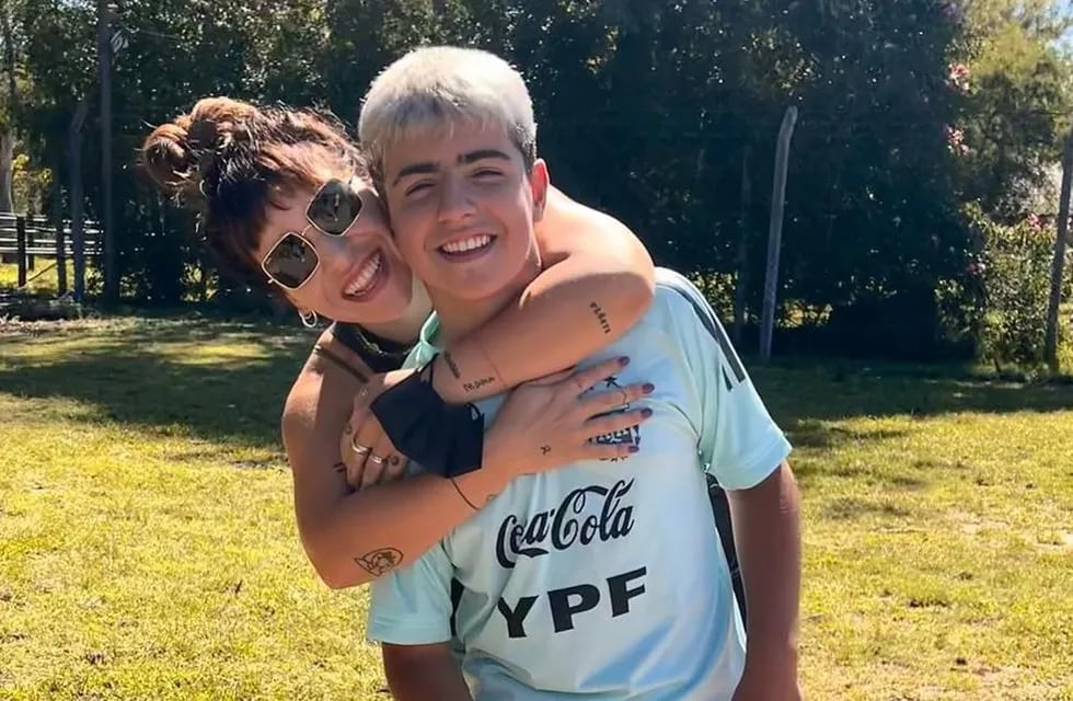 Gianinna Maradona, emocionada por el debut de su hijo en las inferiores de Tigre