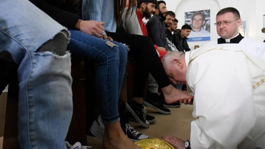 Francisco aseguró que la dignidad dada por Dios no se borra con nuestras caídas. Foto: Gentileza Vatican Media