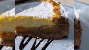 Torta vigilante, una alternativa del tradicional postre de queso y dulce. Captura de pantalla.