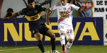 El "Xeneize" y el "Viaducto" empataron 1-1 con goles de Aleman y Echeverría. Los de Arruabarrena ya piensan en la Sudamericana.