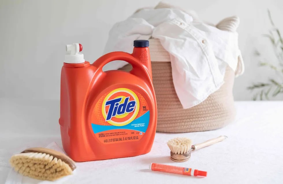 El jabón para la ropa Tide (importado) ya se consigue en supermercados de Argentina