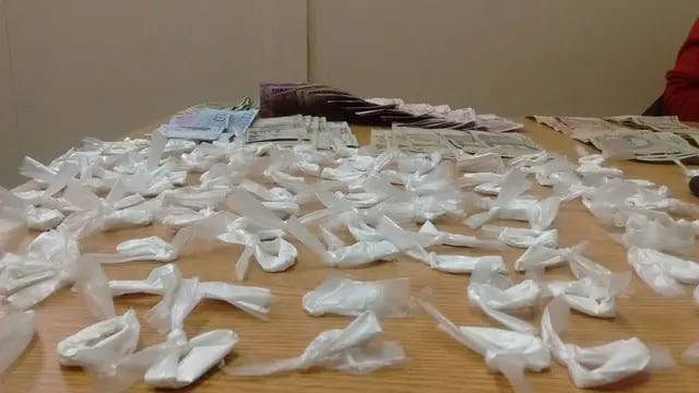 Cocaína secuestrada en Mendoza