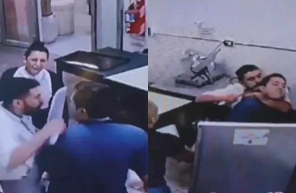 Un chef amenazó a otro empleado y se vivió un momento incomodo.