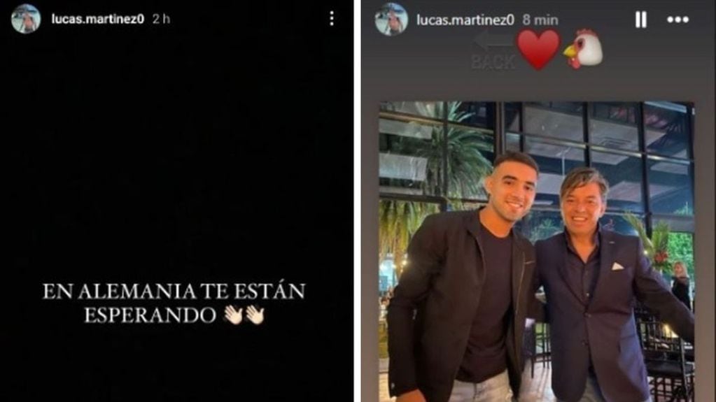 Las publicaciones del hermano de David Martínez en Instagram tras la derrota contra el Bicho.