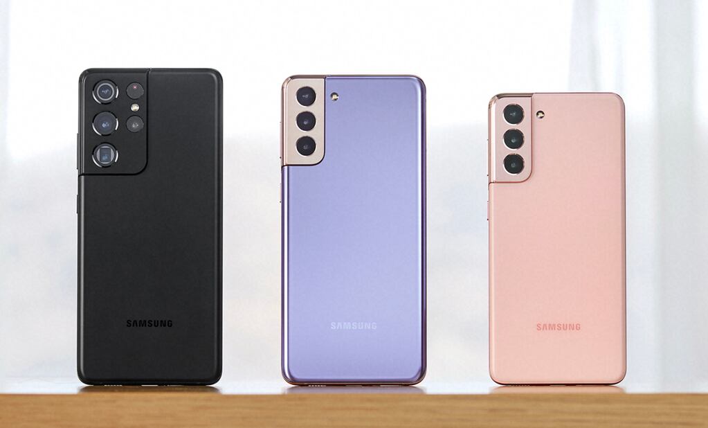 El Galaxy S21 Ultra, el S21+ y el S21 son los tres modelos premium, con 5G, mejores cámaras y sin cargador en la caja.