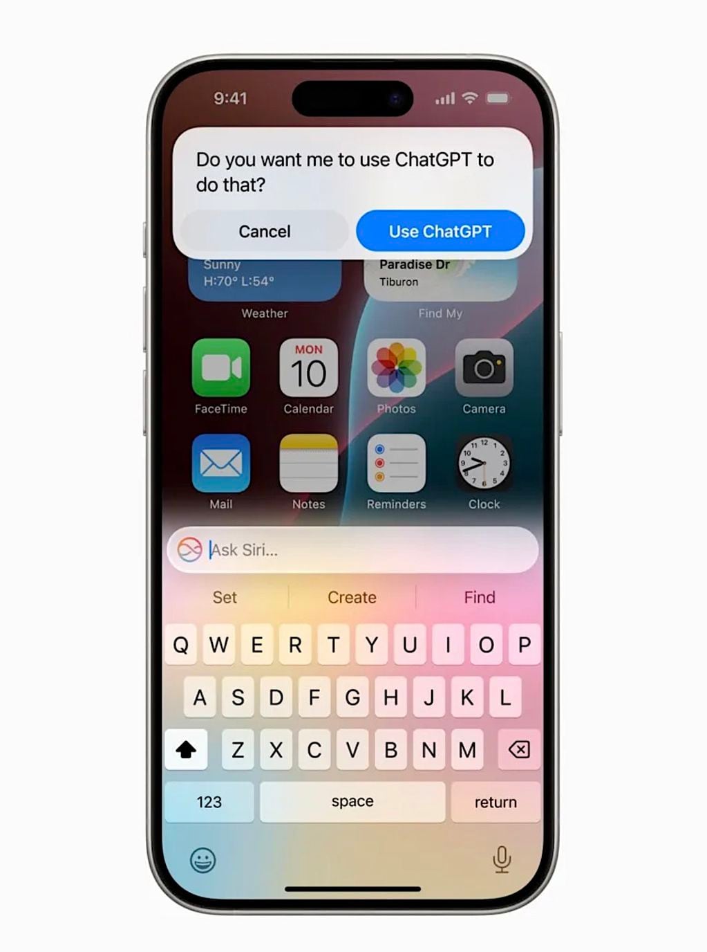 ChatGPT llega al iPhone gracias a un acuerdo entre Apple y OpenAI.