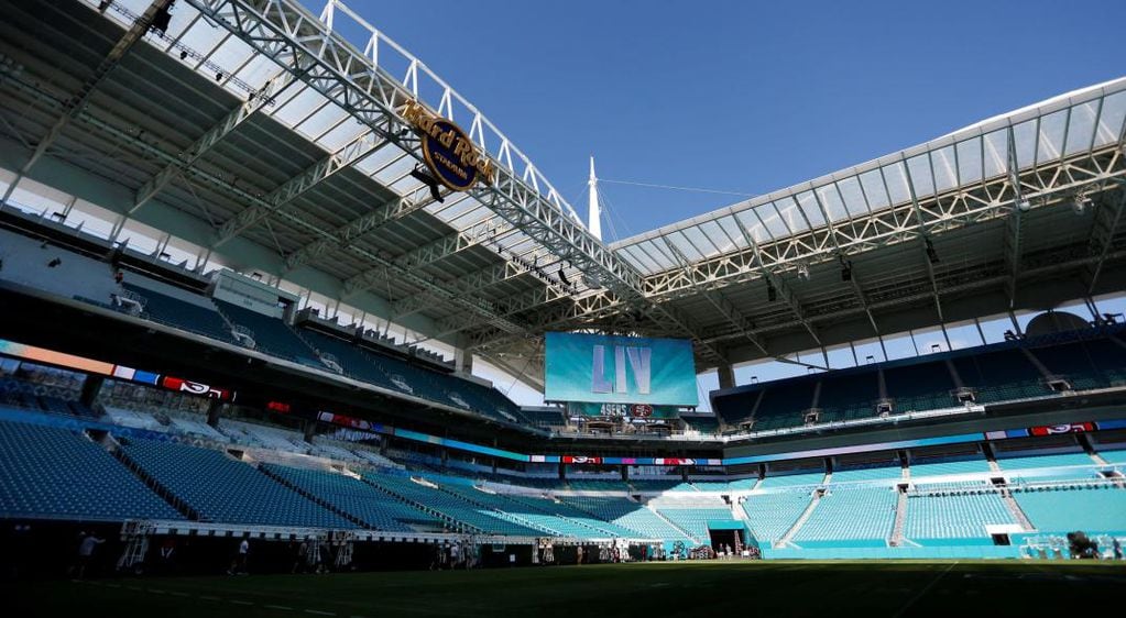 Hard Rock Stadium. El estadio que propone Miami para ser sede de la final del Mundial. (AP)