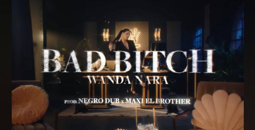 Wanda Nara estrenó "Bad Bitch".