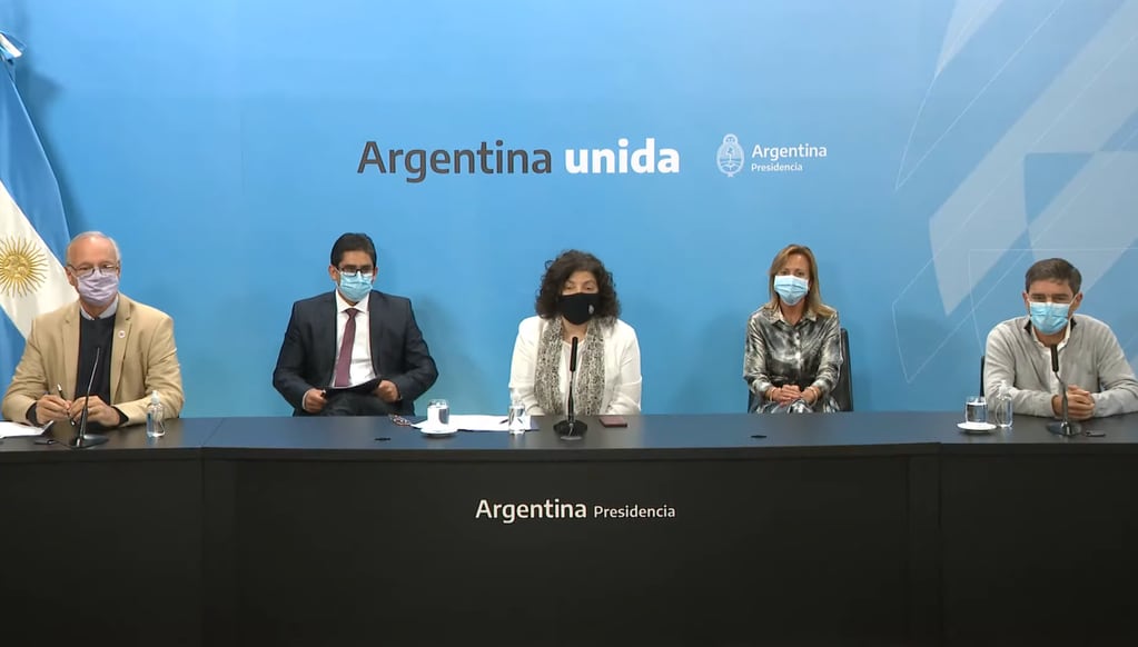 La Ministra de Salud, Carla Vizzotti, junto a sus pares de CABA, Buenos Aires, Córdoba y San Luis hablaron sobre la vacunación tras la reunión del Consejo Federal de Salud