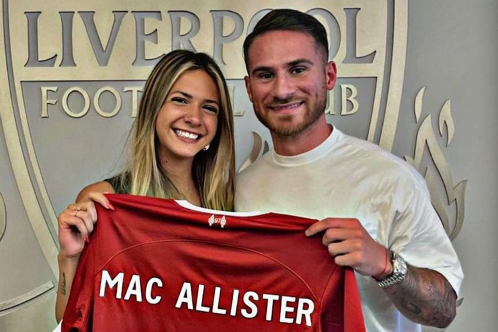 La particular y nueva camiseta del Liverpool de Alexis Mac Allister :: Olé  