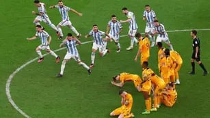 La foto de los jugadores burlándose de los neerlandeses