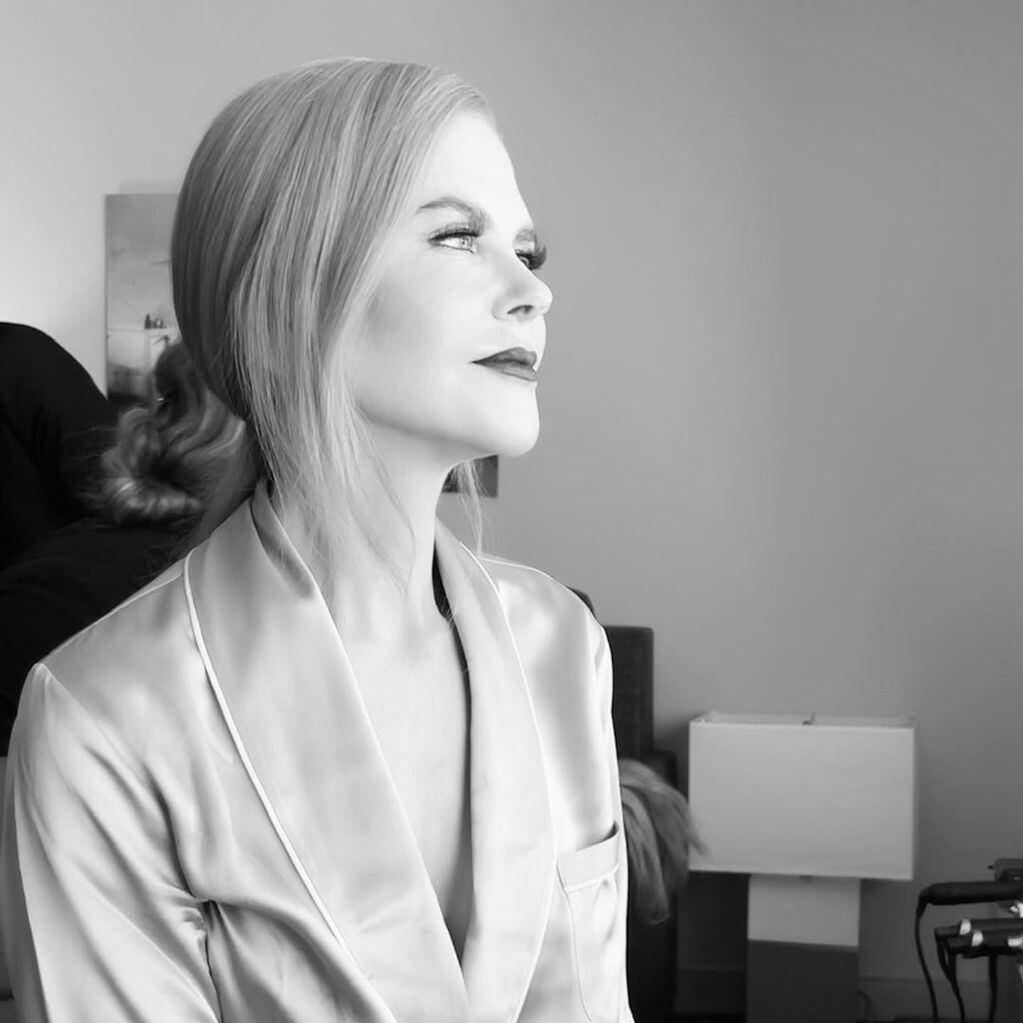Nicole Kidman y la previa a su look.