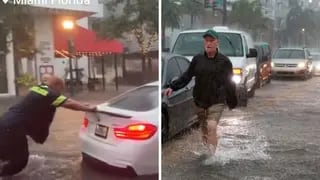 Declaran el estado de emergencia en Florida por perturbaciones tropicales que provocan inundaciones