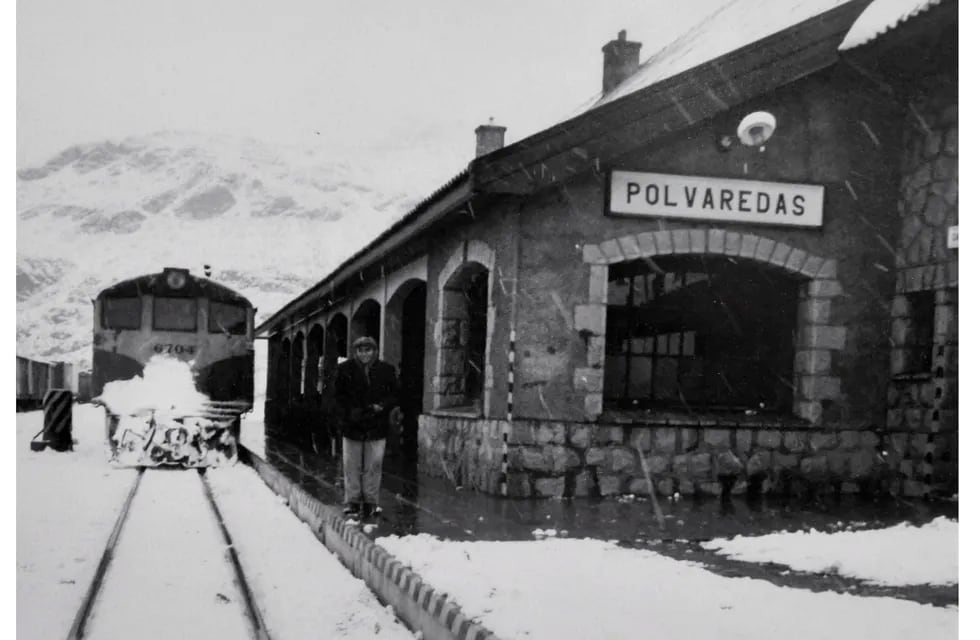 Tren a Chile . Colección de fotografías históricas del Ferroclub Trasandino Mendoza
Foto: Orlando Pelichotti